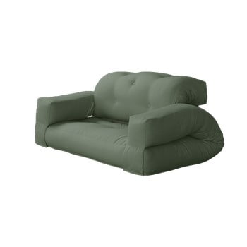 Canapea extensibilă karup design hippo olive green, verde