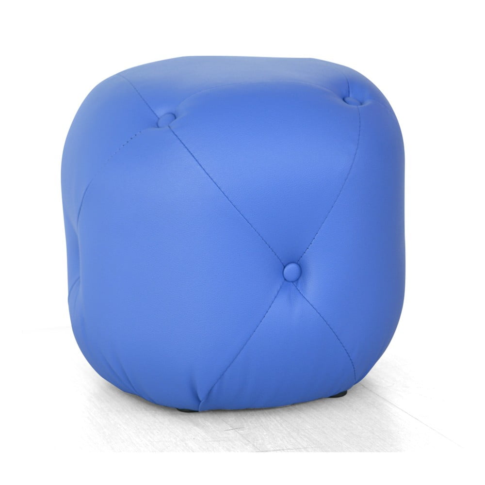 Sedací puf Cubis, modrý