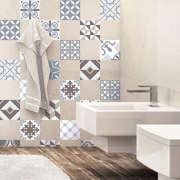 Set 24 autocolante ambiance mosaic portugal, 10 x 10 cm