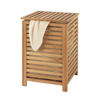 Coș din lemn pentru haine wenko laundry bin norway