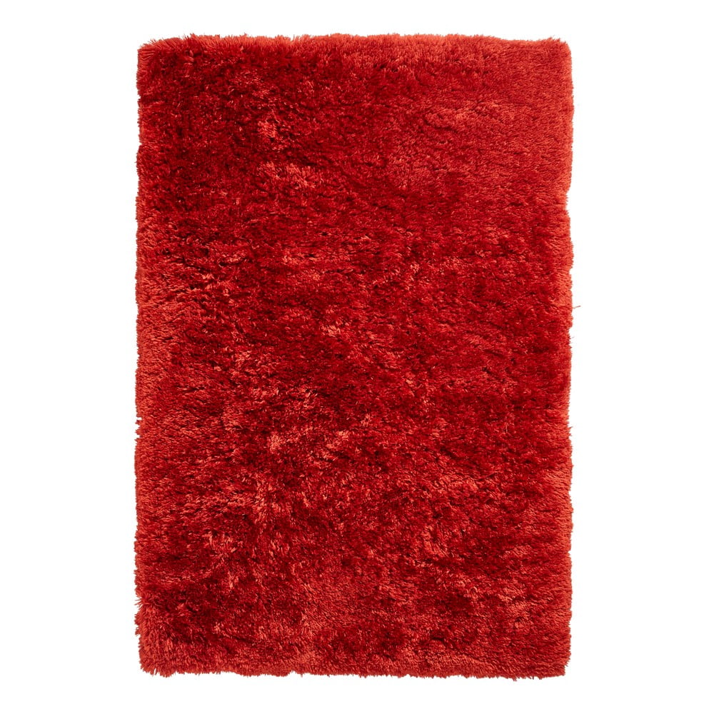 Rubínově červený koberec Think Rugs Polar, 120 x 170 cm
