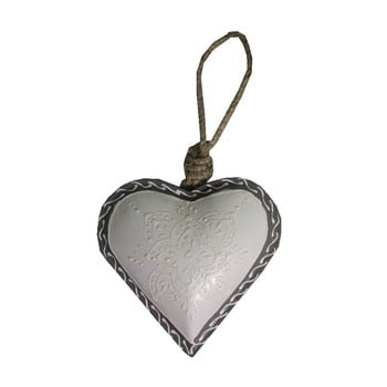 Inimă decorativă Antic Line Light Heart, 10 cm