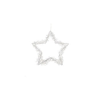 Decorațiune luminoasă suspendată markslöjd martin, ø 50 cm, argintiu