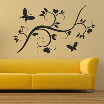 Autocolant decorativ pentru perete butterfly