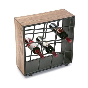 Suport din lemn pentru sticle de vin versa