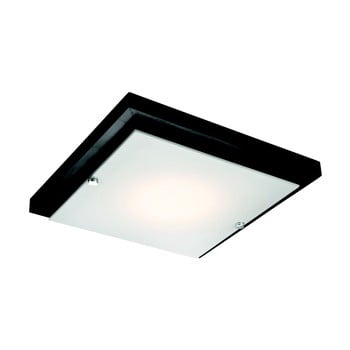 Plafonieră pătrată lamkur plafond, 30 x 30 cm, negru