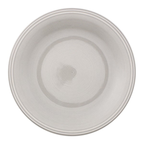 Bílo-šedý porcelánový dezertní talíř Villeroy & Boch Like Color Loop, ø 21,5 cm