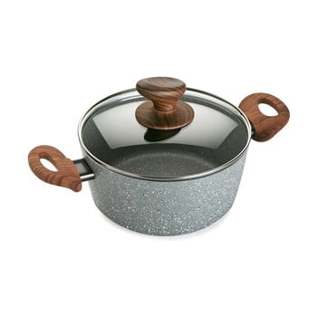 Oală cu capac versa braun, ø 20 cm