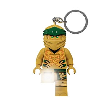 Breloc luminos LEGO® Ninjago Legacy Gold Ninja