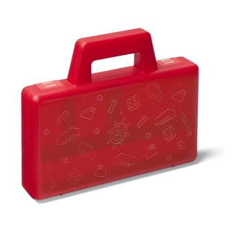 Cutie depozitare lego® to go, roșu