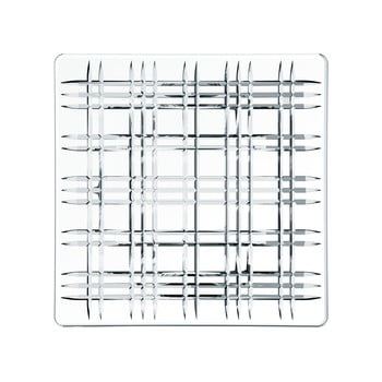 Farfurie pătrată din cristal nachtmann square plate, 28 x 28 cm