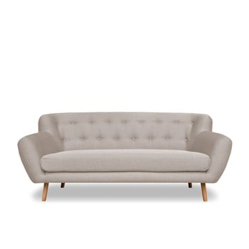 Canapea cu 3 locuri cosmopolitan design london, bej-gri