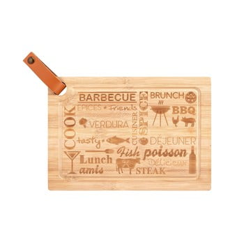 Tocător din lemn de bambus wenko steak board, 33 x 23 cm.
