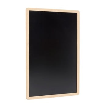 Tabel inscripționabil pentru perete hübsch blackboard, 60 x 90 cm, negru
