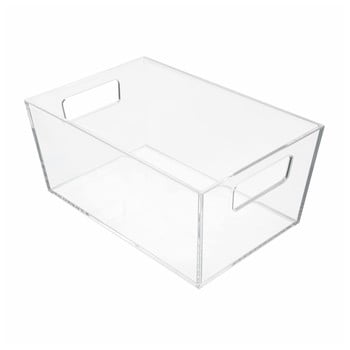 Cutie transparentă pentru depozitare idesign clarity, 22,8 x 15,2 cm