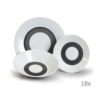 Set 18 farfurii din porțelan thun lea