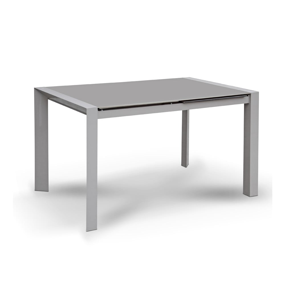 Rozkládací jídelní stůl Seller, 120-180 cm, šedý
