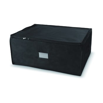 Cutie de depozitare cu fermoar compactor compress pack, 210 l, negru