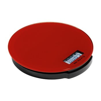 Cântar de bucătărie digital premier housewares zing, roșu