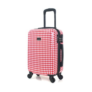 Troler cu 4 roți lollipops molly, 31 l, roșu - alb