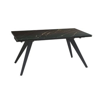 Masă extensibilă marckeric monte, negru