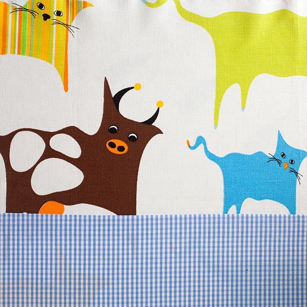 Dětský spací pytel Bartex Design Barevná zvířátka, 70 x 180 cm