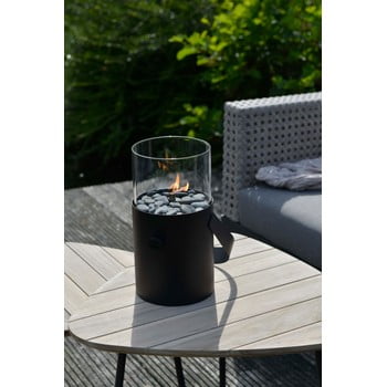 Lampă cu gaz cosi original, înălțime 30 cm, negru