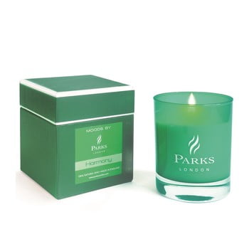 Lumânare parks candles london moods green, 50 de ore de ardere, aromă de citrice