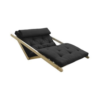 Canapea extensibilă karup design figo natural, gri închis