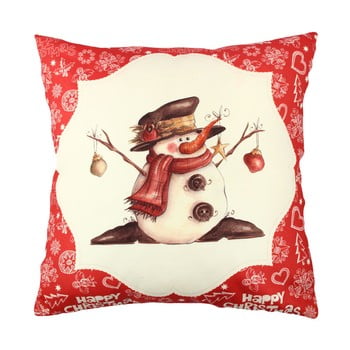 Pernă snowman red&white, 43 x 43 cm