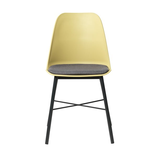 Sada 2 žluto-šedých židlí Unique Furniture Whistler