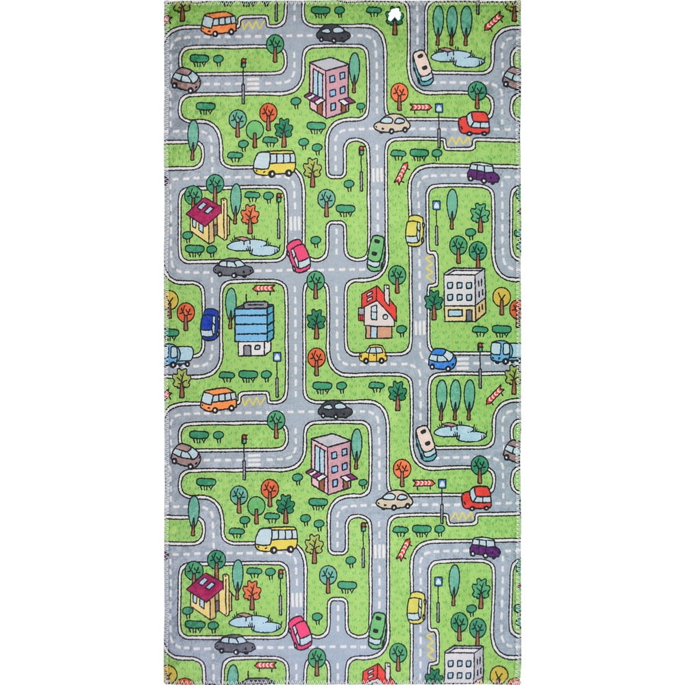 Zelený dětský koberec 120x180 cm Green Neighborhood – Vitaus