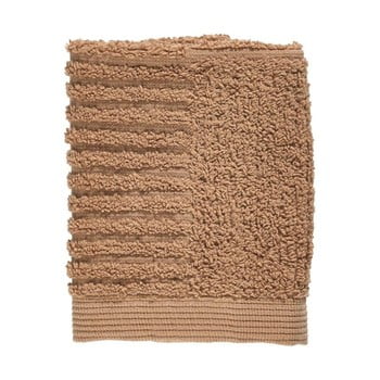 Prosop din bumbac 100% pentru față zone classic amber, 30 x 30 cm, maro roz