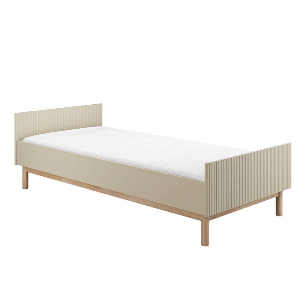 Béžová dětská postel 90x200 cm Miloo – Pinio