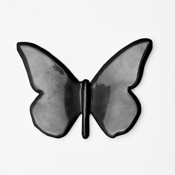 Decorațiune handmade pentru perete velvet atelier mariposa, negru