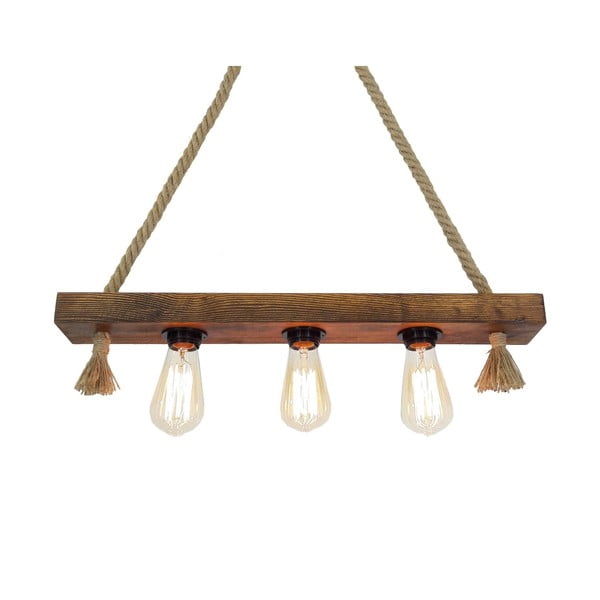 Dřevěné stropní závěsné svítidlo Kutuk