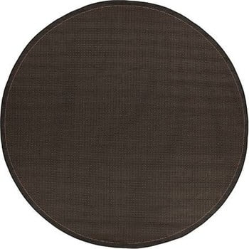 Covor adecvat pentru exterior floorita tatami, ø 200 cm, negru