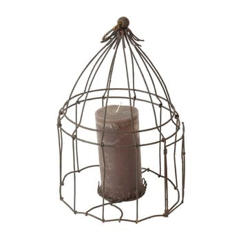  sfeșnic din metal antic line cage