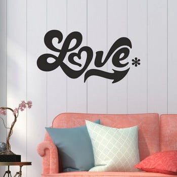 Autocolant decorativ pentru perete love