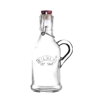 Sticlă cu clips pentru lichior Kilner, 0,2 L