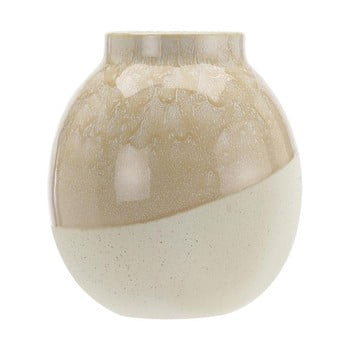 Vază din ceramică a simple mess skraa whisper pink, ⌀ 18 cm, bej