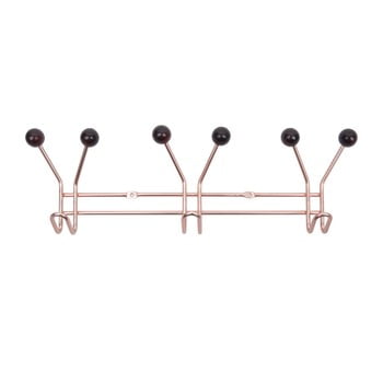 Cuier de perete pt living jupiter, lungime 43 cm, arămiu