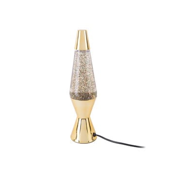 Veioză leitmotiv glitter, înălțime  37 cm, auriu