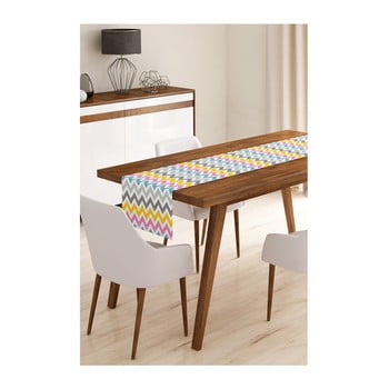 Napron din microfibră pentru masă minimalist cushion covers colorful, 45 x 145 cm