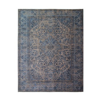 Covor țesut manual Flair Rugs Palais, 120 x 170 cm, albastru