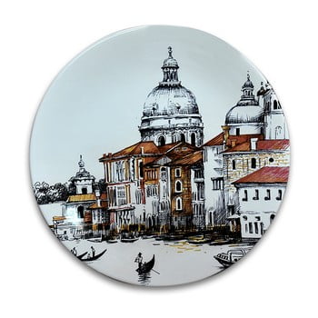 Farfurie din ceramică city, ⌀ 25 cm