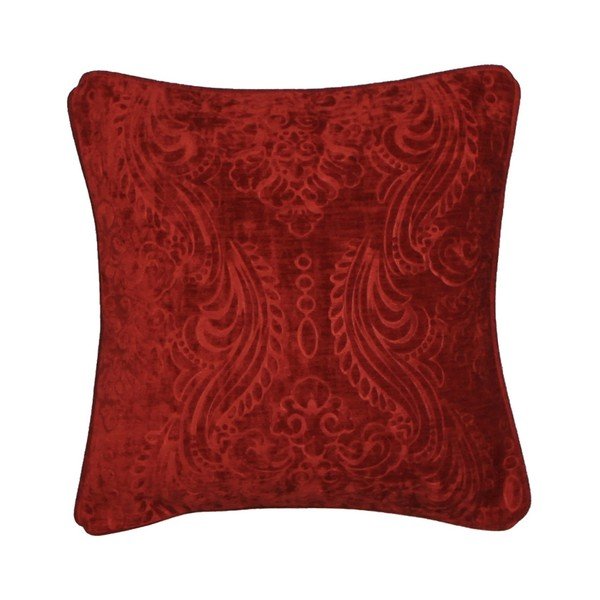 Červený polštář Kate Louise Exclusive Ranejo, 45 x 45 cm