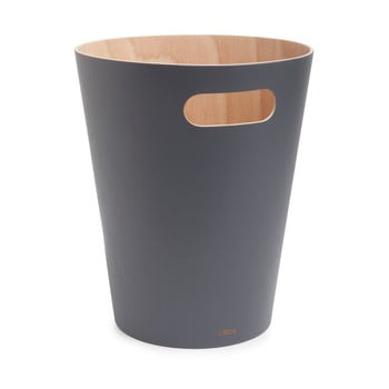 Coș de gunoi umbra woodrow, 7,5 l, gri