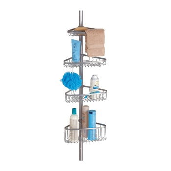 Raft telescopic de colț pentru baie idesign york