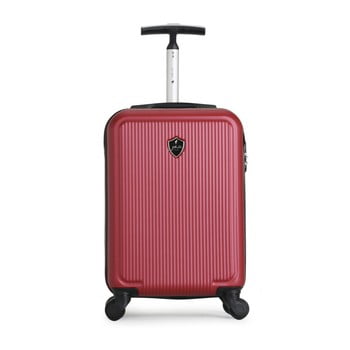Troler cu roți gentleman farmer marbo valise cabine, 37 l, roșu